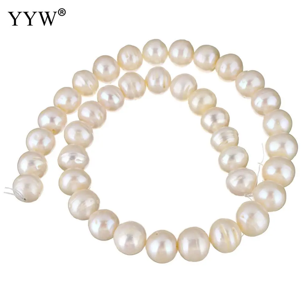 Бусины из пресноводного жемчуга с картофельным культивированием женские