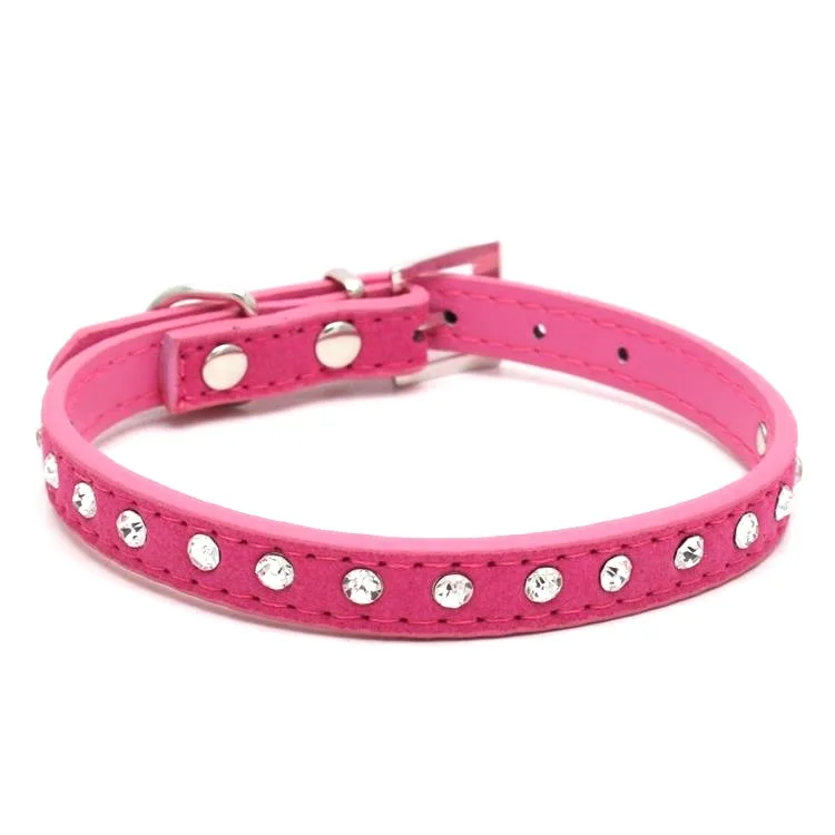 Маленькие ошейники для кошек собаки котята со стразами аксессуары для домашних животных отбивающиеся ошейники Чихуахуа коллиер для чата анимированные реглы