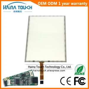 Совместимая с Win10 5-проводная 15-дюймовая сенсорная USB-панель с 15-дюймовым сенсорным экраном, 5-проводная резистивная промышленная сенсорная USB-панель