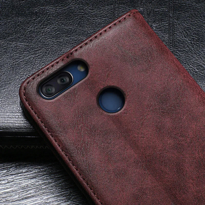 For ZTE Blade V9 Vita Case Card Slot Cover Vintage Flip Leather Cases Retro With | Мобильные телефоны и аксессуары