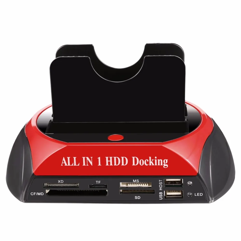 Оптовая продажа все в 1 док-станция для жесткого диска двойной 2 5 &quot/3 5&quot IDE SATA