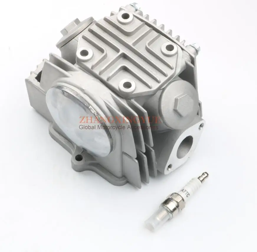 Cylinder head kit 70cc комплект цилиндров и комплект головки цилиндра и поршневой комплект и прокладка цилиндра и A7TC для HONDA ATV C70 ATC70 CT70 TRX70 CRF70 XR70 47 мм - Цвет: Cylinder head kit