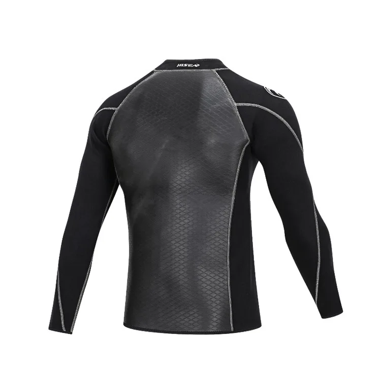 Hisea 2 5 мм неопрен плавательный костюм Для мужчин Топ гидрокостюм Куртки Штаны