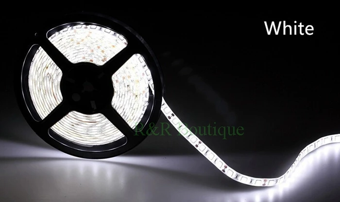 Водонепроницаемая светодиодная лента SMD 5050 RGB IP65 12 В постоянного тока 5 м гибкая 60