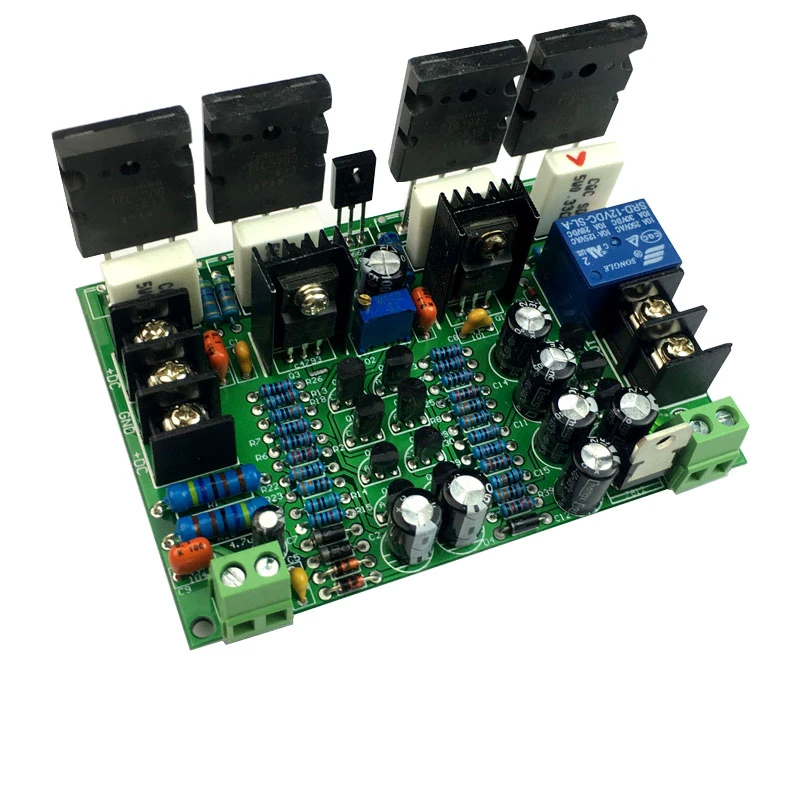 

2pcs Hifi fever class Pure after the class A1943 / 5200 power tube 200W Mono power amplifier board