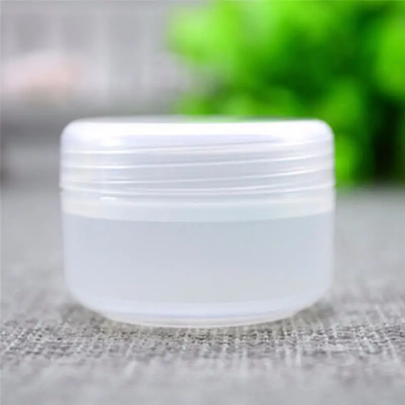 Transparent 5 шт./компл. 50 g бутылки многоразового использования Пластик пустой макияж крем для лица/лосьон/косметический контейнер, аксессуары для путешествий - Цвет: Transparent