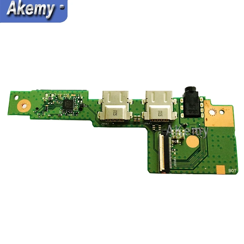 Новый оригинал для For Asus A401L A401U K401UQK V404L V404U USB аудио POWER BOTTON SD карта