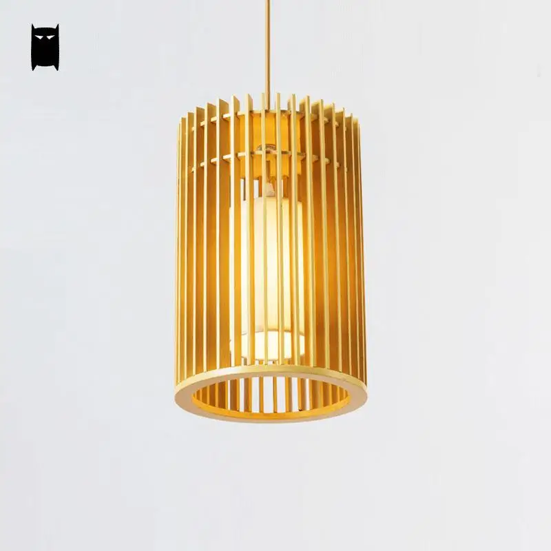 Деревянный подвесной светильник с татами деревенский корейский Азиатский