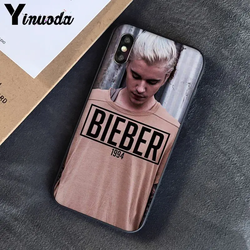 Yinuoda Джастин Бибер чехол для iphone SE 2020 8 7 6 6S 6Plus X XS MAX 5 5S XR Capa|Бамперы| |