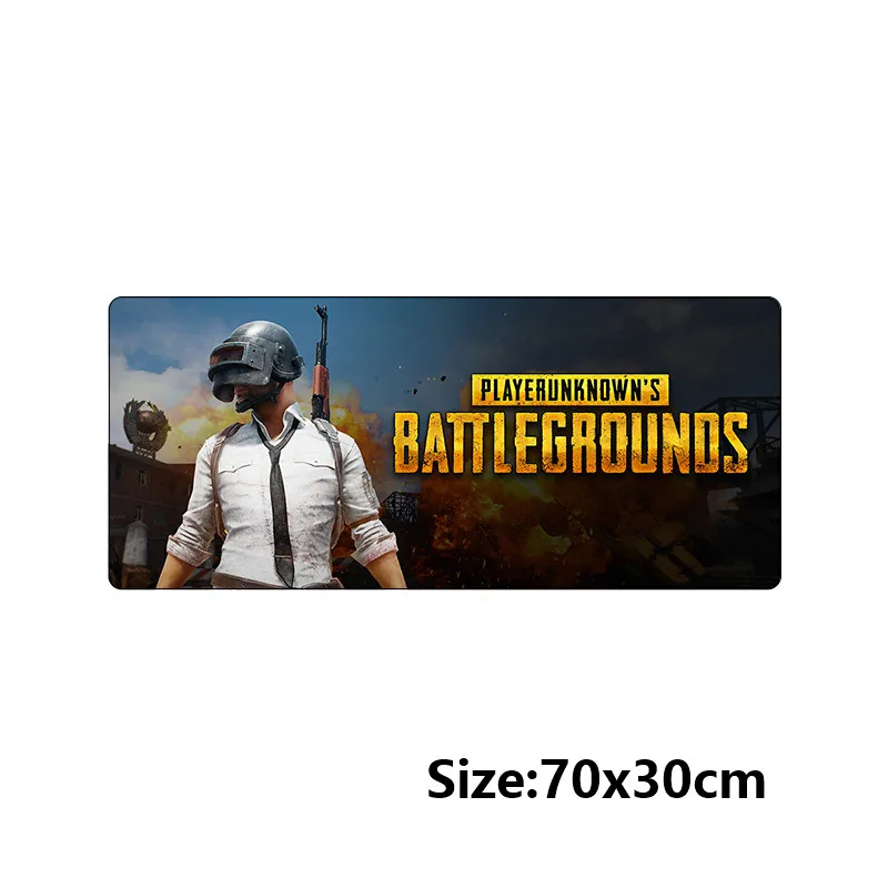 PUBG игровой коврик для мыши большого размера, игровой коврик для ноутбука, коврик для мыши s, L, XL, для игрока, неизвестное поле боя, игровой геймер - Цвет: E