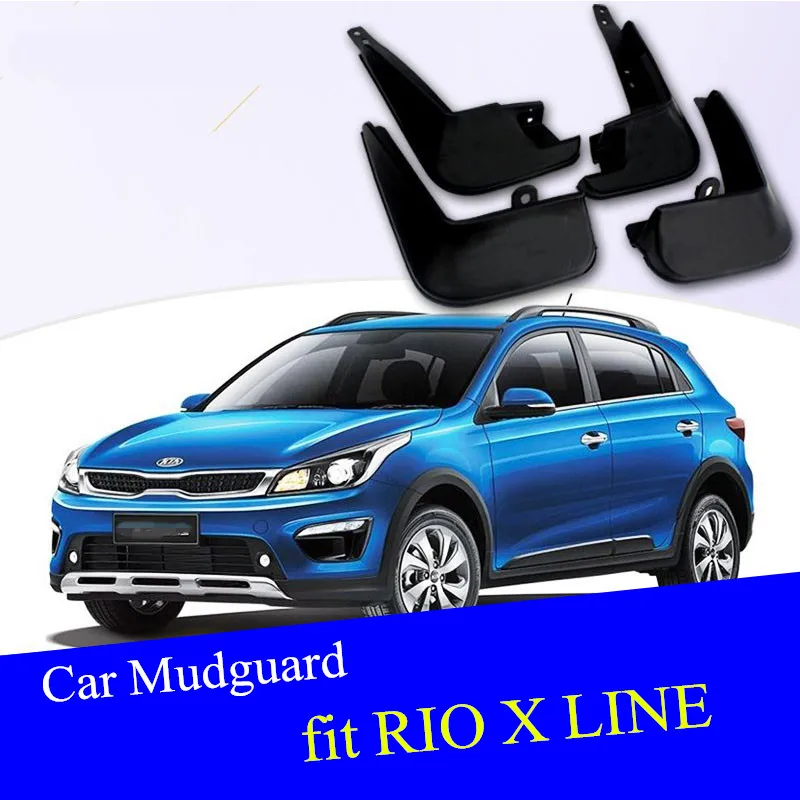 Новый RIO X LINE 2017 2019 Автомобильные Брызговики Брызговик крыло брызговик для KIA