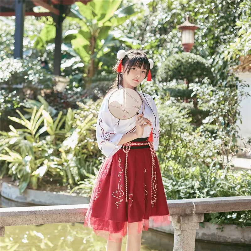 Для женщин Одежда для кунг-фу Косплэй костюм феи Hanfu Костюмы китайский традиционный Древний платье танцы этап древней китайской династии Тан одежда на рост от 90