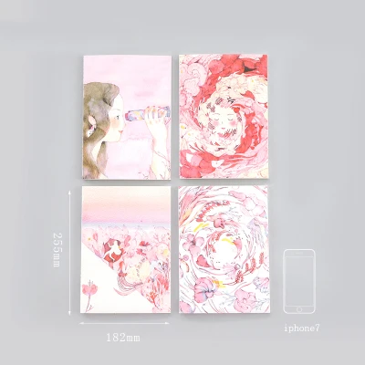 A5 B5 для милых девочек Kawaii Канцелярские Принадлежности для школы для дневника, списка дел пуля журнал ежедневник еженедельник повестки дня Bujo костюм подарок - Цвет: B5  3