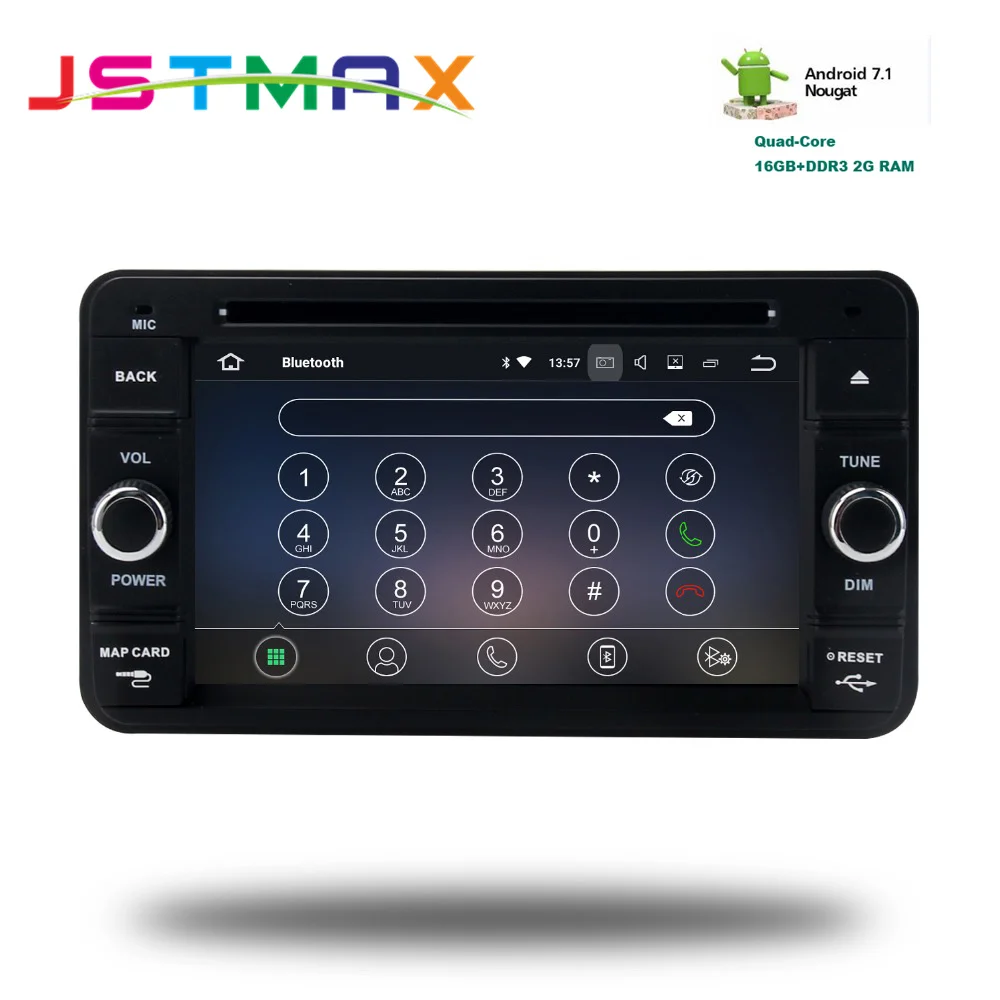 Автомобиль 2din Радио DVD Android 7.1 GPS Navi для Suzuki Jimny 2007 + авторадио навигации головное