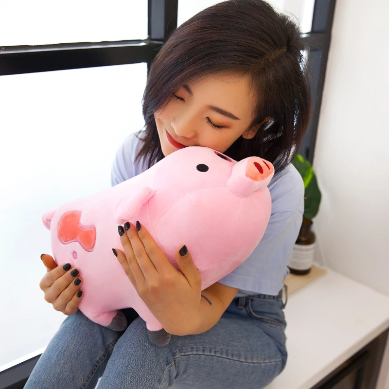 1pc TV Movie Gravity Falls Cute Animal Cartoon Plush Toy Dipper Mabel Pink Pig Waddles Stuffed Soft Dolls Kids Birthday Gifts CS