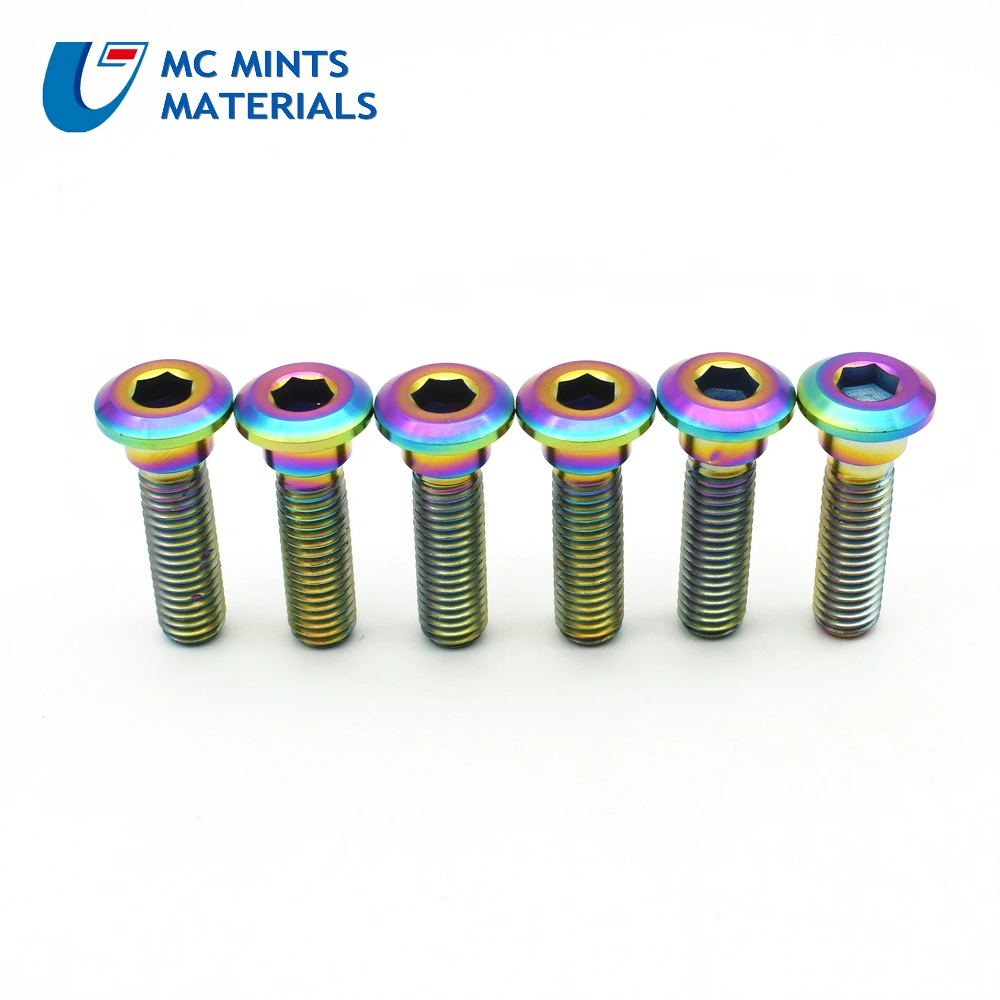 Титановые болты для мотоцикла M8 20/25/30/33 мм|ti screws|titanium boltsti bolt |