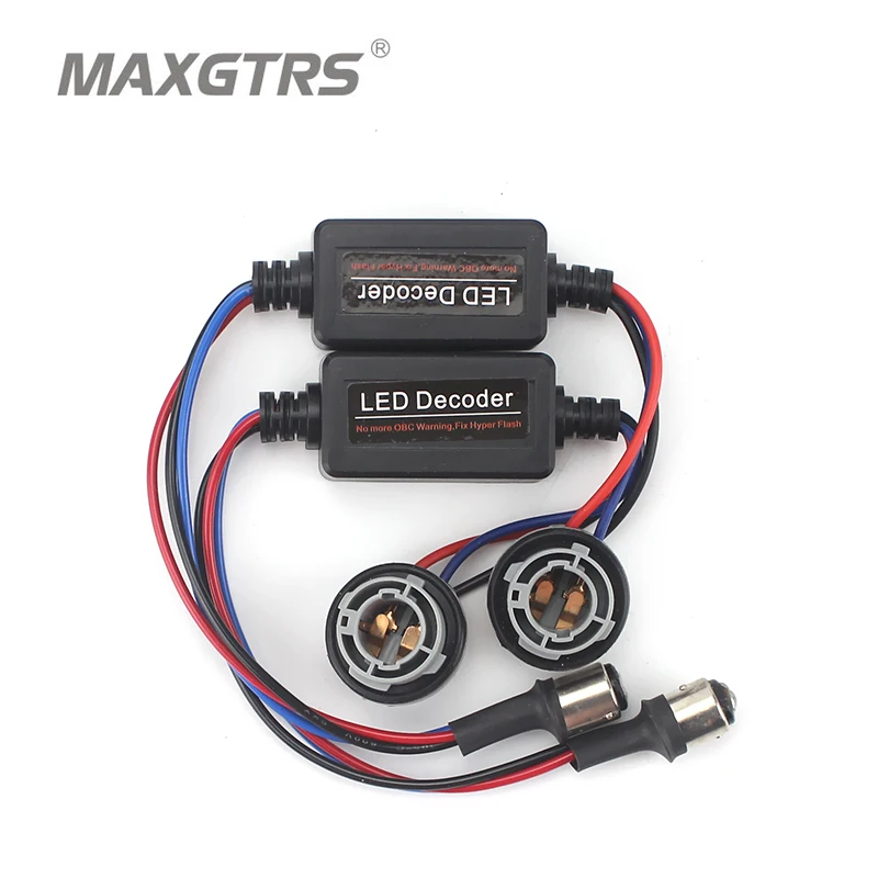 2X 1156 Ba15s 1157 T10 7443 7440 Canbus поворотный сигнал проводка без ошибок резисторы со