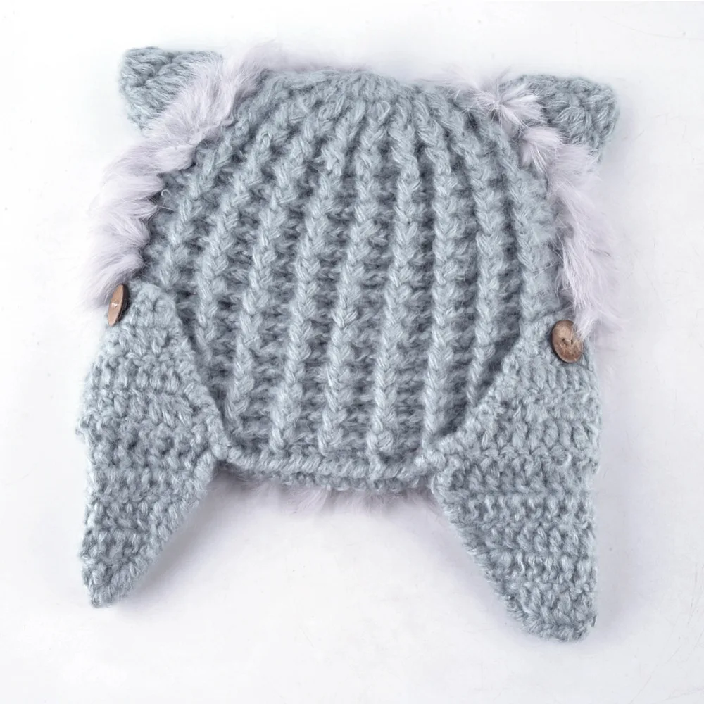 TQMSMY зимние женские головные уборы вязаные шерстяные шапки из кроличьего меха для