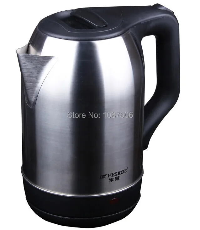 Free shipping electric kettle stainless steel water pot Luxury small home appliance 2 L | Бытовая техника