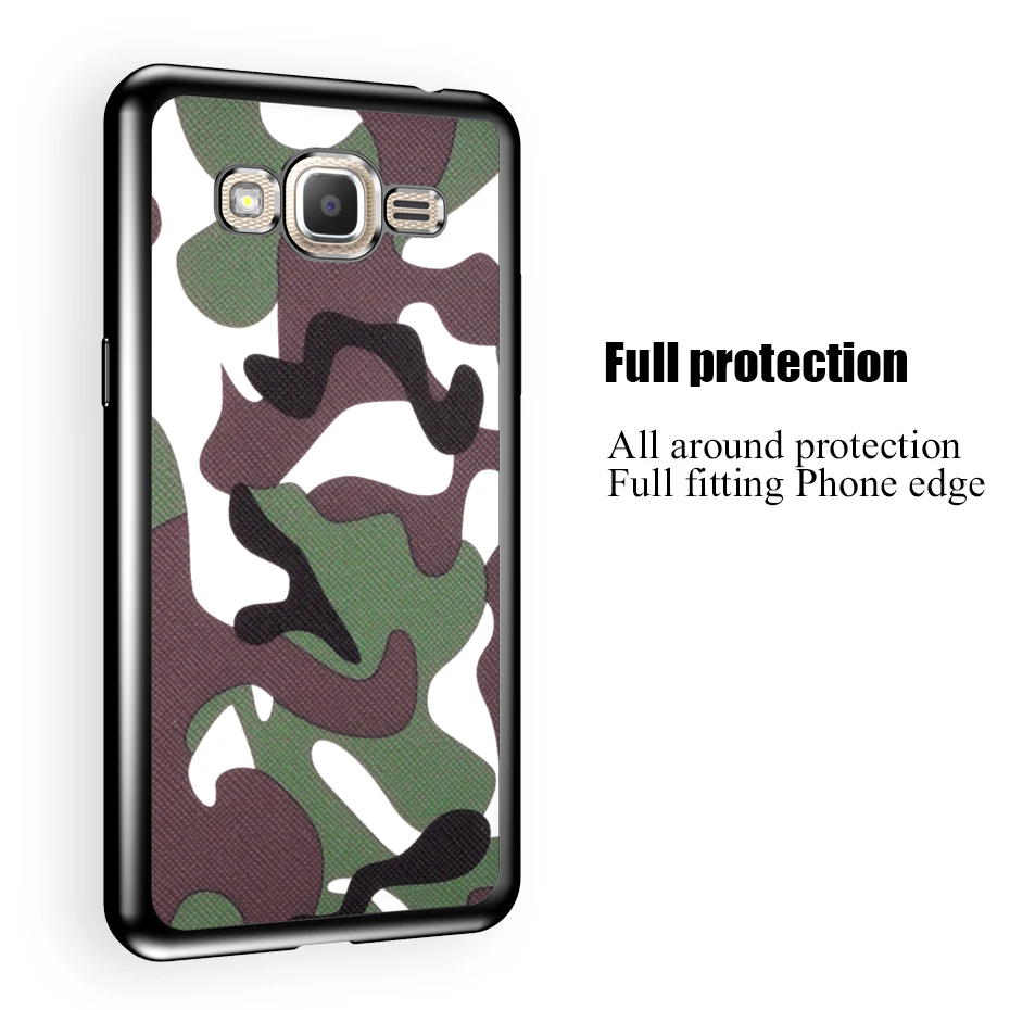 DAGUDON ТПУ полный обложка чехол для samsung Galaxy Grand Prime G530 G530h G531 G531H случаях Камуфляж