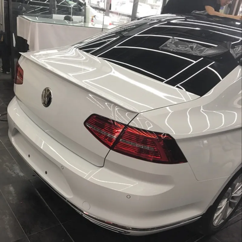 Задний цветной спойлер для Volkswagen passat B7 АБС-пластик заднего крыла автомобиля 2013-2016