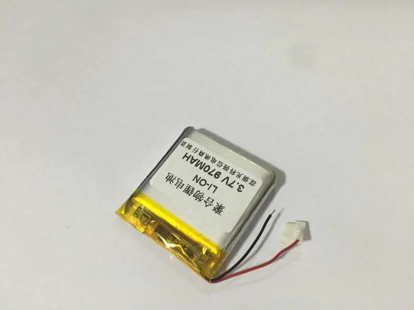 The new full capacity 3.7V lithium polymer 703538 970MAH mobile power / mini walkie talkie Rechargeable Li-ion Cell | Электроника