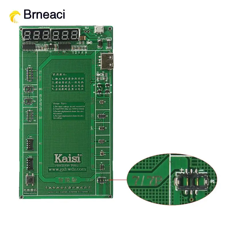 Brneaci для iPhone 7G 7P 6S 6SP 4G 4S 5G 5S 6G 6P huawei samsung xiaomi плата активации батареи pcb с USB|Ножи| |