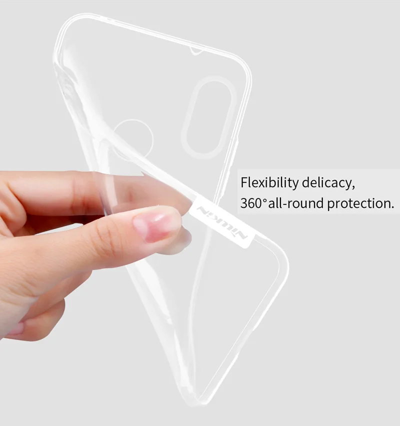 Nillkin Nature Transparent Clear Case For Xiaomi Redmi 6 Pro 6A Soft TPU Cover |