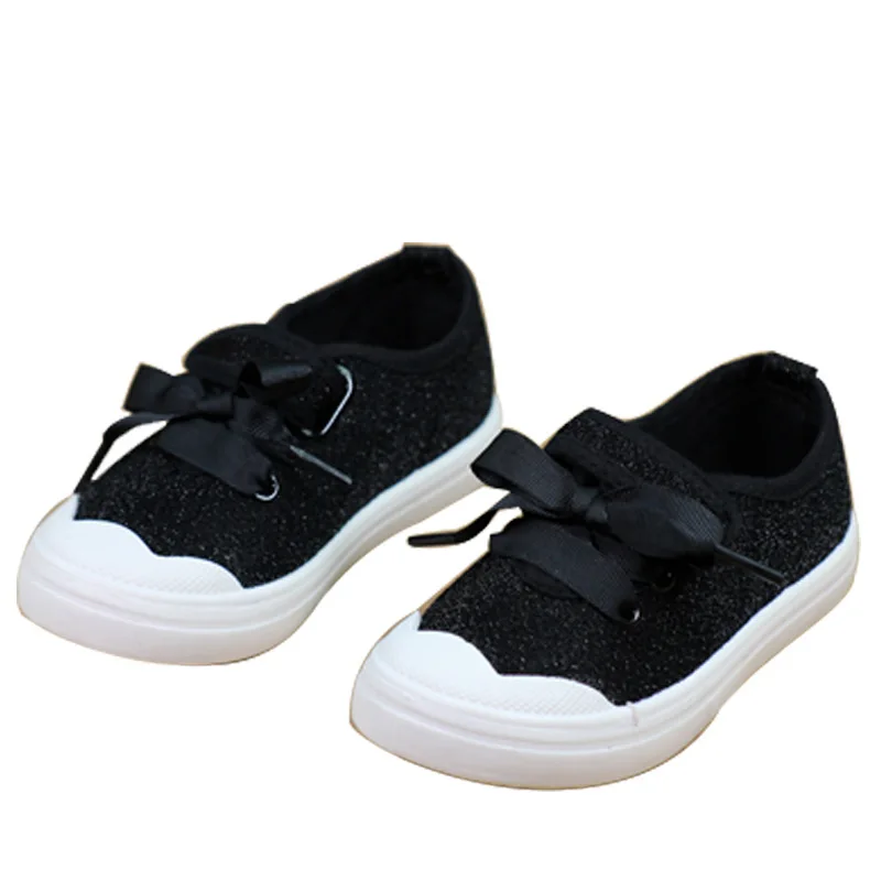 Children Shoes Sport Breathable Girls Sneakers Soft Kids For Casual Child Canvas Fashion Bling Priness | Детская одежда и обувь