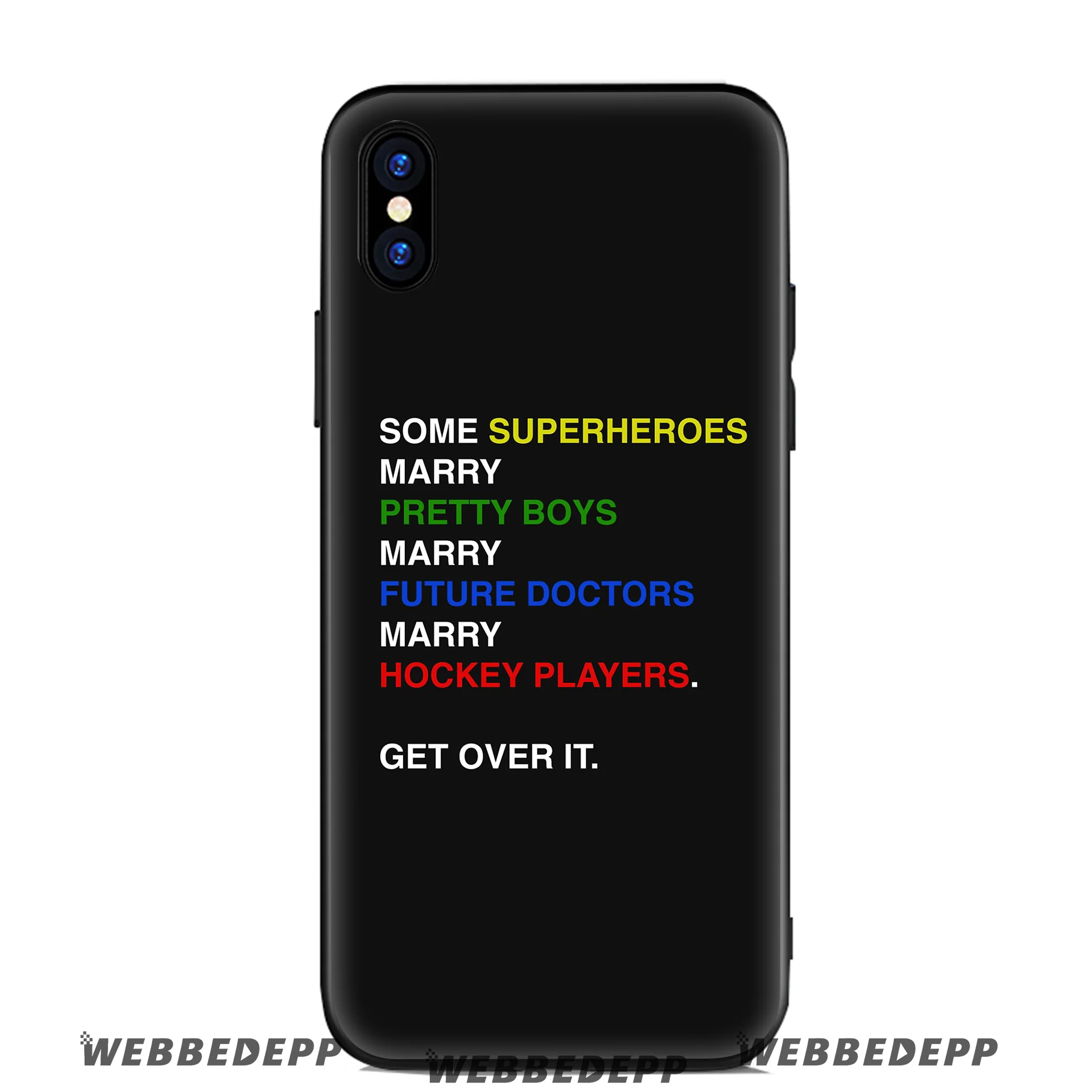 WEBBEDEPP Мягкий силиконовый чехол для Apple iPhone 11 Pro Xr Xs Max X или 10 8 7 6 6S Plus 5 SE ТПУ |