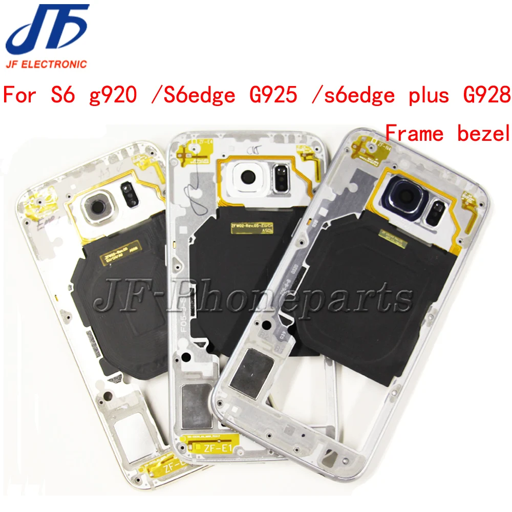 Задняя рамка для Samsung Galaxy S6 G920F edge G925F plus G928F сменный корпус|Корпусы и рамки