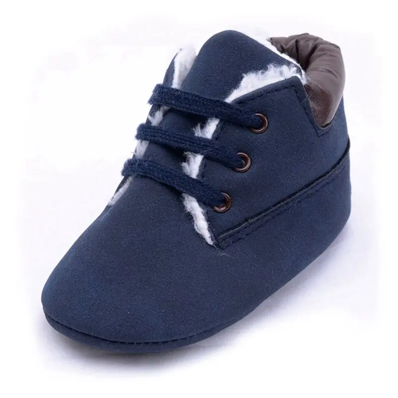Dark blue x-0099 Для новорожденных мальчиков; Классическая красивая обувь для первых шагов; обувь для малышей; ботинки на мягкой подошве для малышей; 5 цветов на выбор; bebes - Цвет: Dark blue x-0099