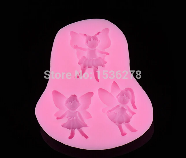 Бесплатная доставка сделай сам украшение для торта три разных маленького ангела