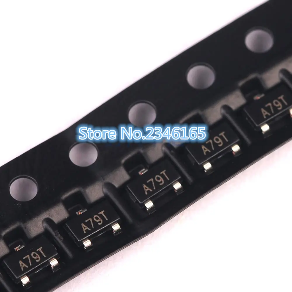 50 шт. AO3407 3407 SOT23-3 MOSFET A79T MOSFT P-Ch -30V -3.6A 64 МОМ Новый и оригинальный | Электронные