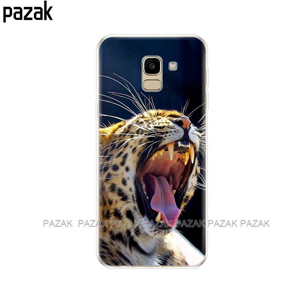 34388 Чехол для samsung Galaxy J6 чехол для ЕС J600 J600F SM-J600F Мягкий силиконовый чехол для samsung J6 чехол - Цвет: 34388