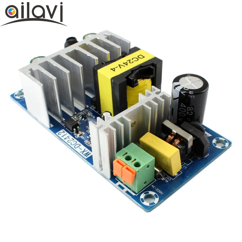 Питание модуль AC110V220V для DC24V 4A промышленного класса AC-DC переключение Питание доска 100 W