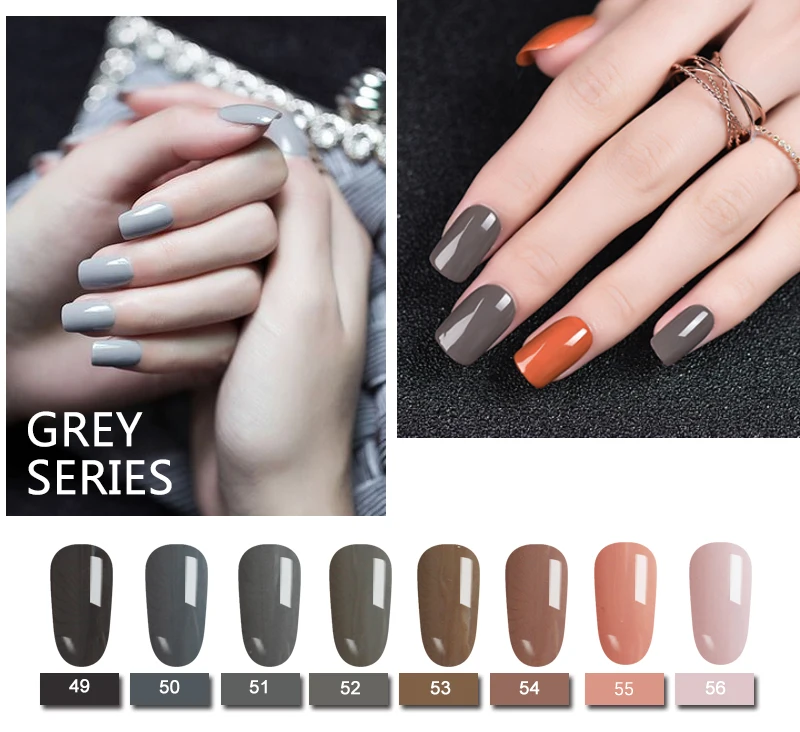 SLYGOS 6 мл впитывающий УФ Портативный серый серии Чистый Цвет Гель лак долговечный