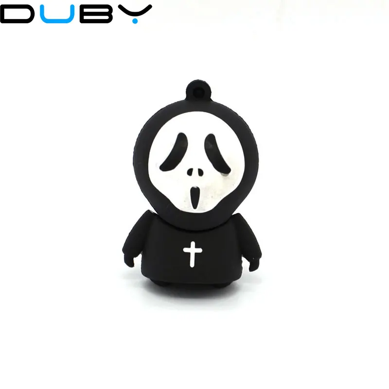 Ужасающие призрак мини-usb Флэшка флеш-накопитель особый подарок мультфильм U диск