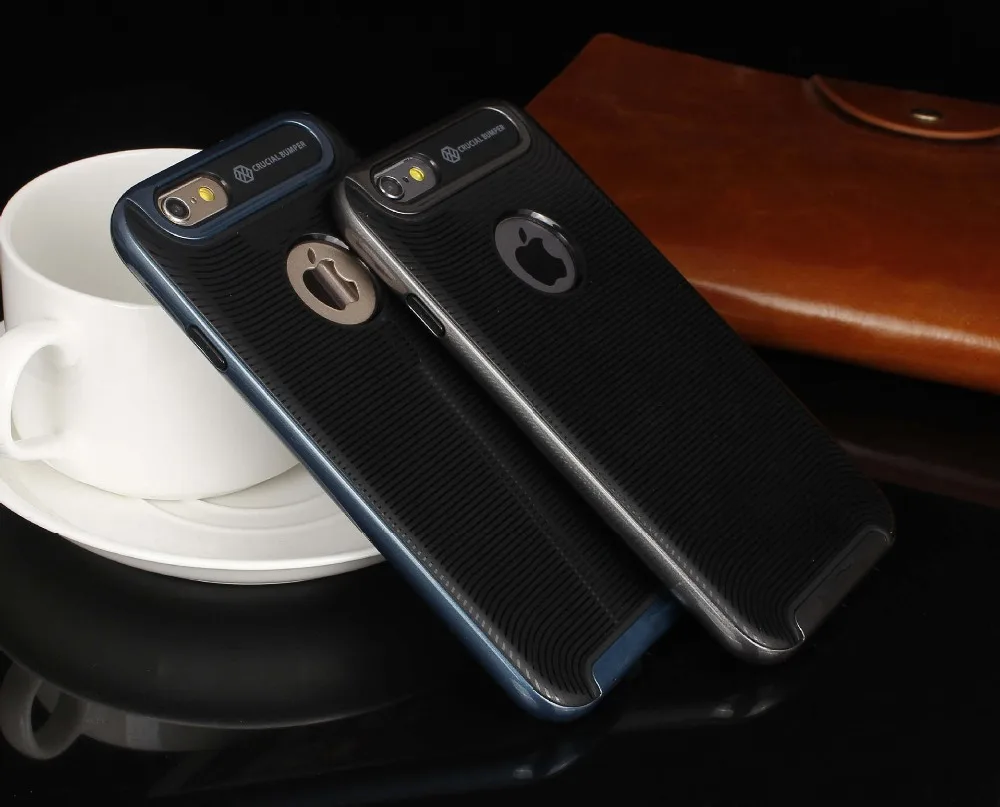 Роскошный брендовый ультратонкий защитный чехол для телефона Apple iphone 6 6S Plus 6Plus 5 5S