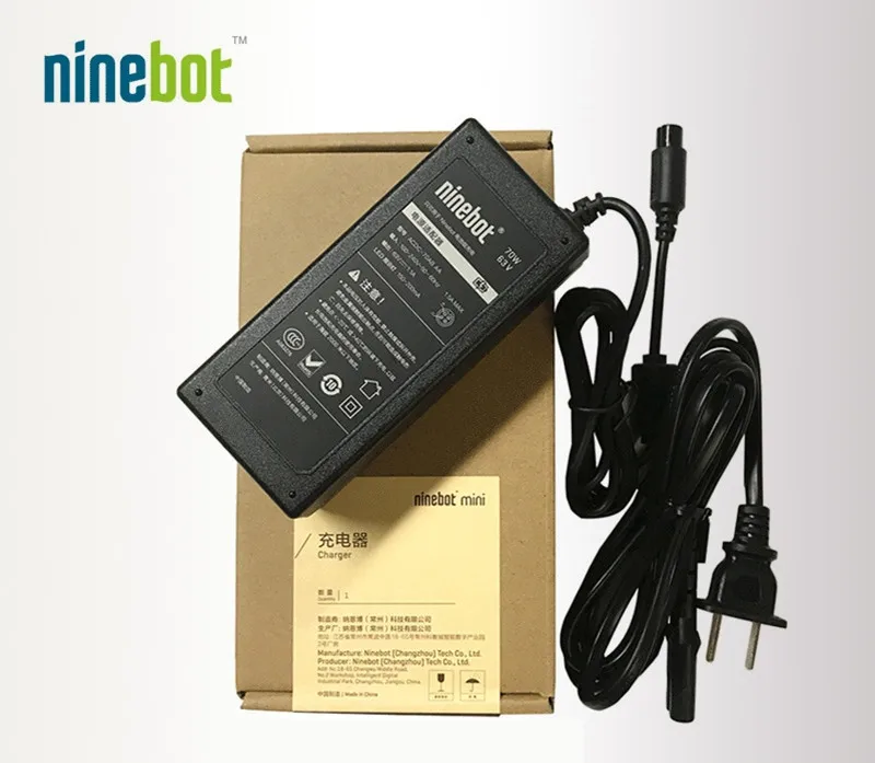 Автомобильное зарядное устройство iConstel для Xiaomi ninebot 9/ one / mini pro 70 Вт 63 в|Зарядные