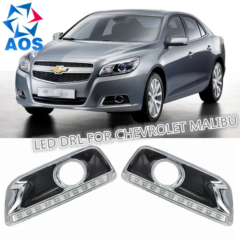 2 шт./компл. светодиодный автомобиль DRL водонепроницаемый дневные ходовые огни