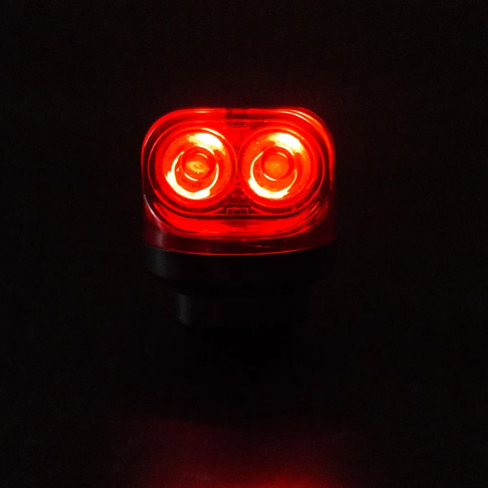 Сани магнитной индукции Предупреждение фар светодио дный велосипед задний