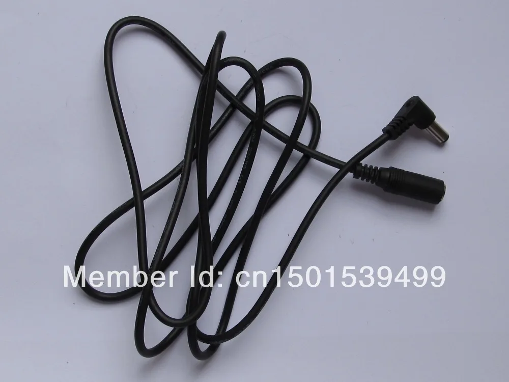 22AWG 5 шт./лот 5x2 мм/5 5*2 DC разъем питания удлинитель Женский до L образный Мужской