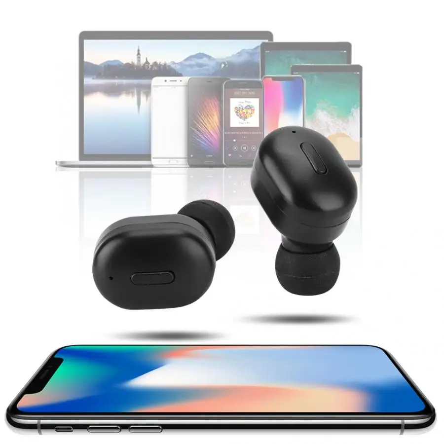 TWS стереонаушники Mini T1 с поддержкой Bluetooth 5 0 и защитой класса IPX7|Наушники