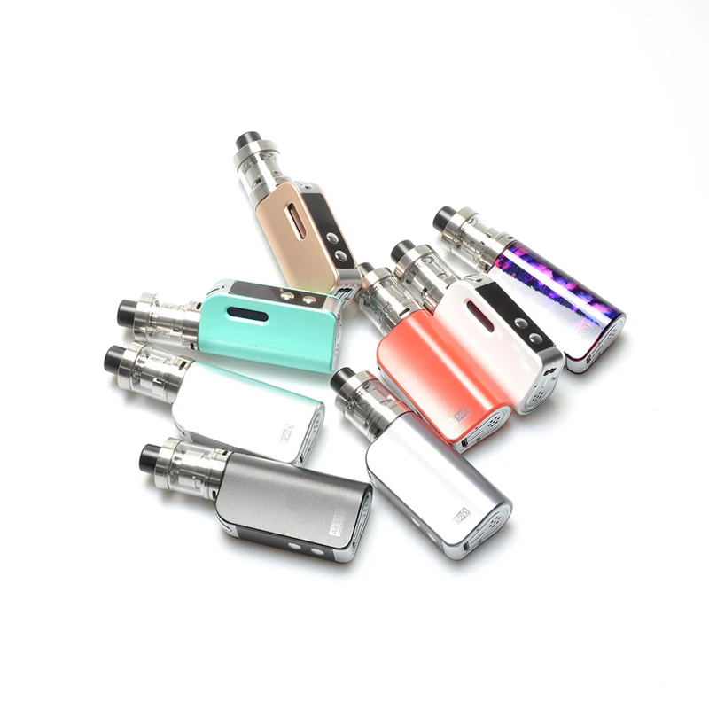 Original Smokjoy Air 50S RTA V2 Kit Vape With 50W Box Mod Tank 1400mAh Built-in Battery Electronic Cigarette Vaporizer Vapor | Электроника