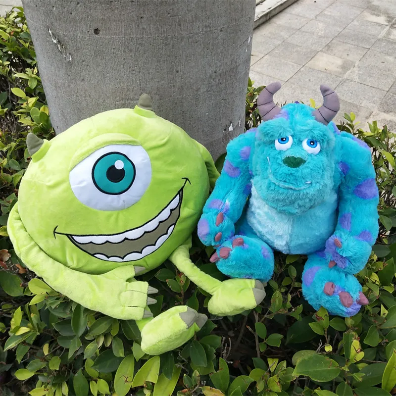 Плюшевый рюкзак с изображением университета монстров, игрушки Mike Wazowsk и sulley Sullivan Monsters Inc плюшевые куклы для детей подарок на день рождения
