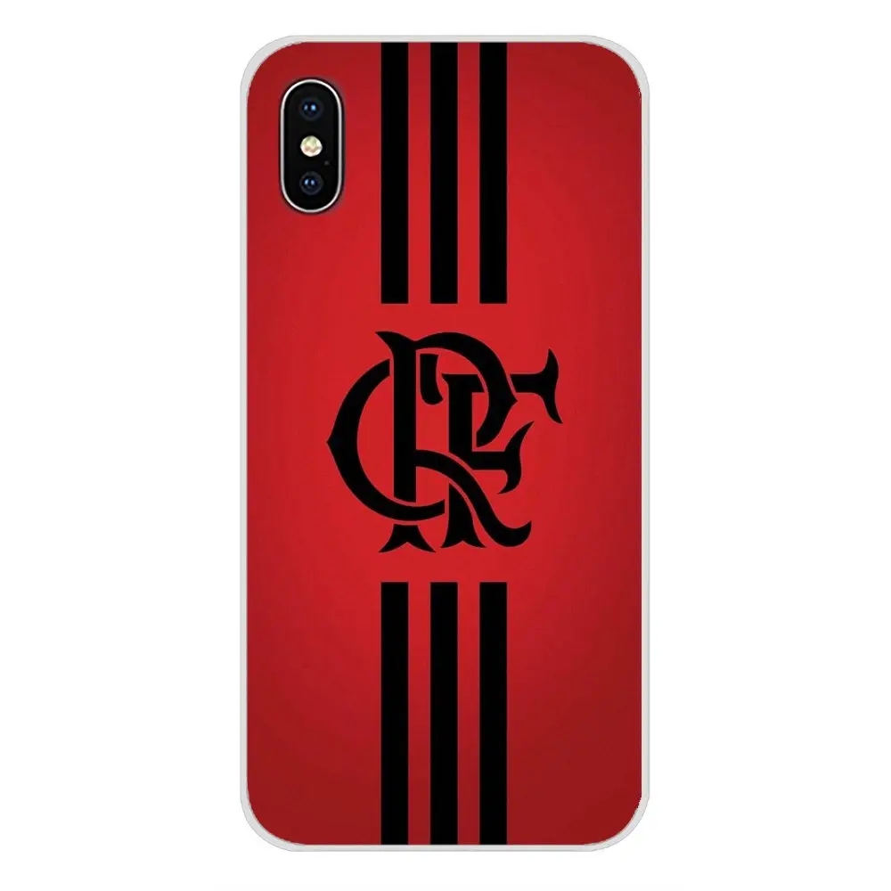Прозрачный чехол из ТПУ с логотипом Clube de Regatas do Flamengo для Samsung Galaxy A5 A6S A7 A8 A9S Star J4 J6 J7