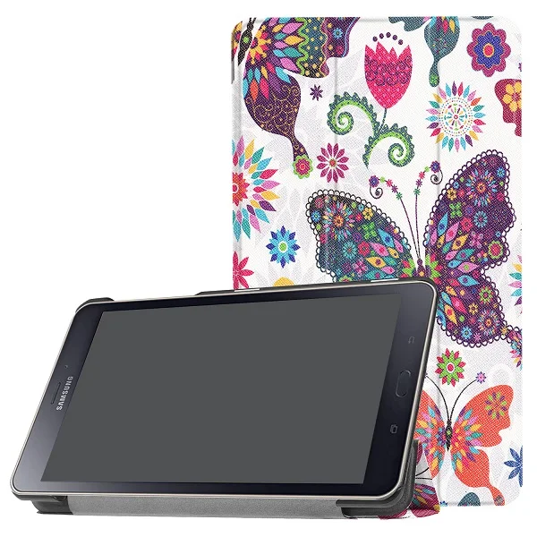Чехол для samsung Galaxy Tab A 8,0 SM-T380 T385 чехол-подставка в виде книжки для samsung Galaxy Tab A2 S SM-T380 T385+ подарок - Цвет: SMTABA T380 SY CSHD