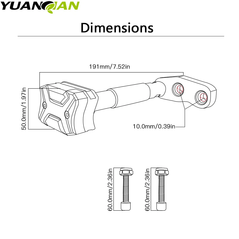 Высокое качество cnc алюминиевые части мотоцикла для KAWASAKI Z 300 Z300 2013 2014 2015 2016 рамка
