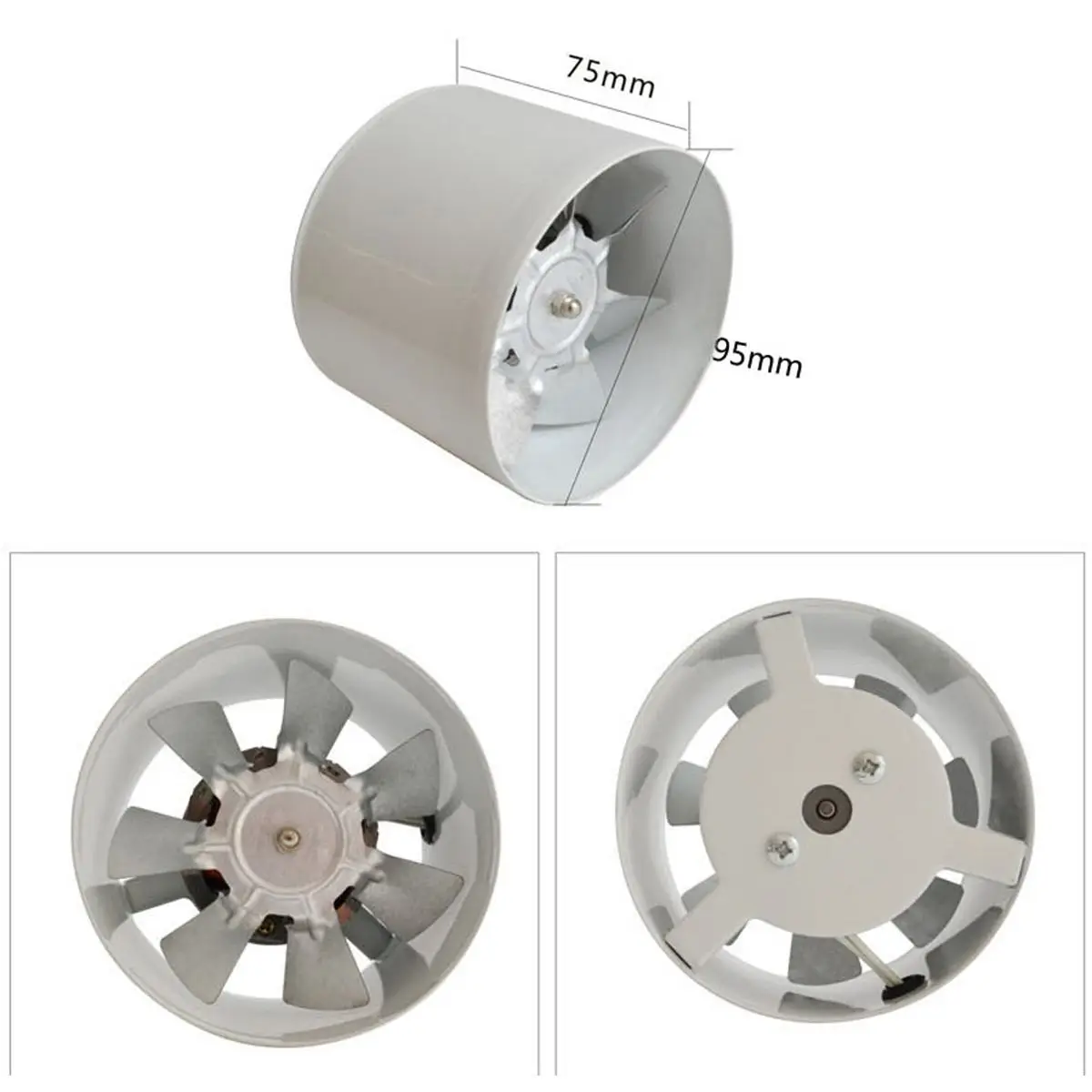 Настенный Вентилятор для ванной и кухни 100 мм | Бытовая техника
